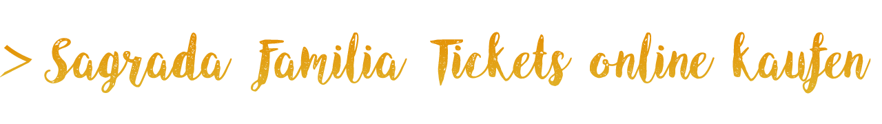 Sagrada Familia Tickets
