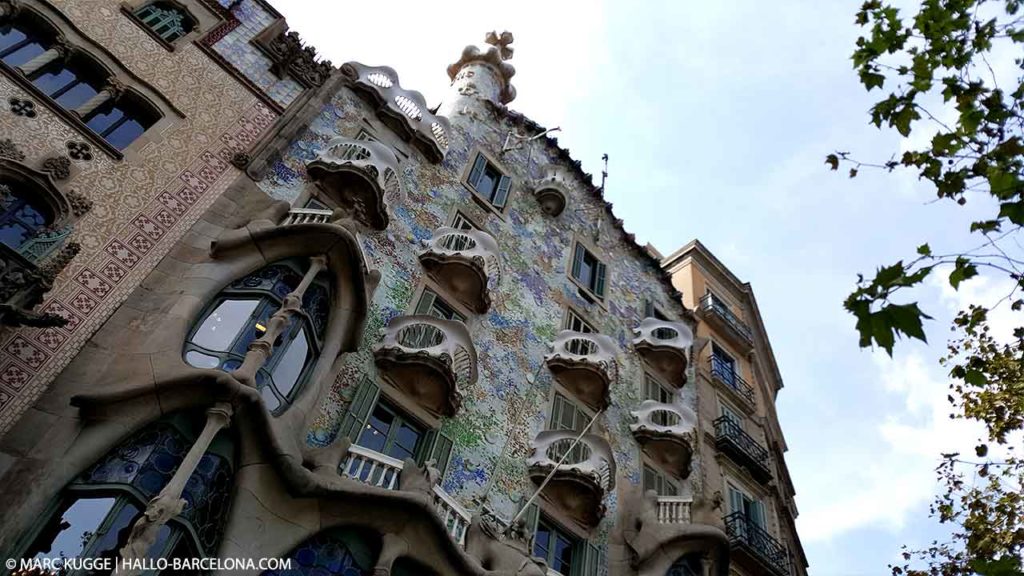 Gaudís Werke in Barcelona