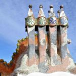 Casa Batllo, Detail Of The Roof