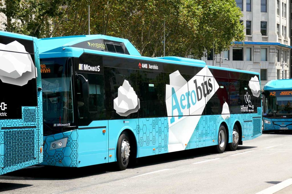 Aerobus in Barcelona