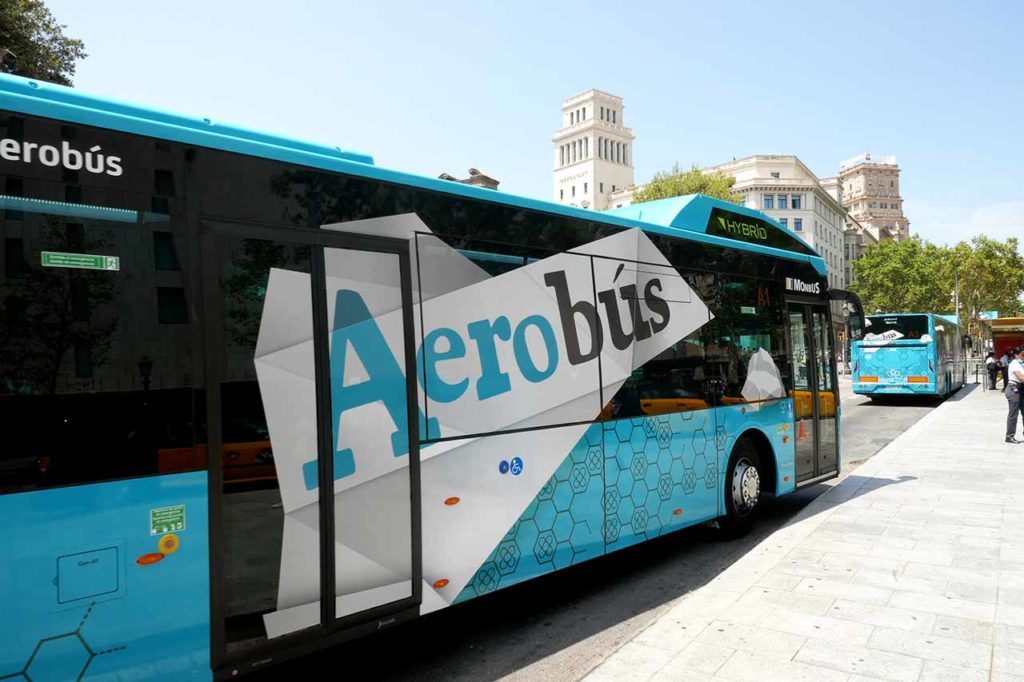 Aerobus in Barcelona