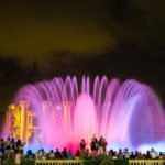 Magic Fountain Light Show In Barcelona