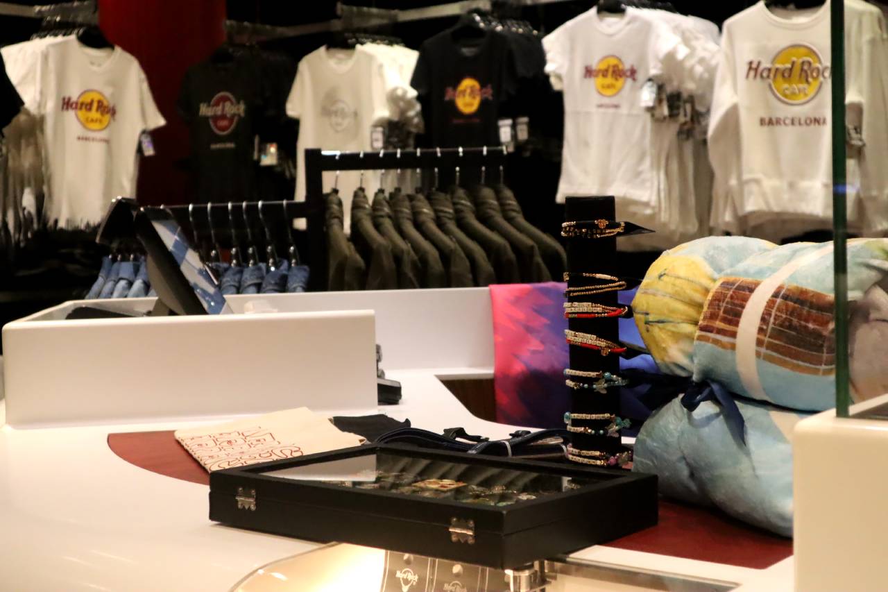 Originelle Gifts im Hard Rock Shop