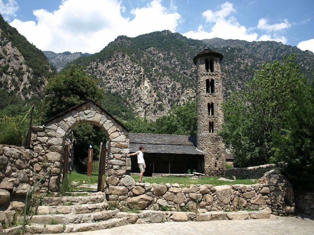Die Altstadt von Andorra la Vella 